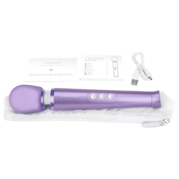 Le Wand Petite - masažni vibrator na baterije - lila