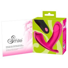   SMILE Panty - radijsko voden vibrator, ki ga je mogoče ponovno napolniti (roza)