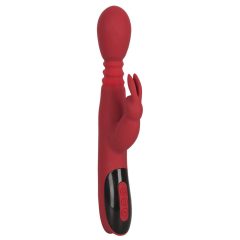   You2Toys - Massager - vibrator za G-točko (rdeč), ki se polni, vrti z udarci in ogrevanjem (rdeč)
