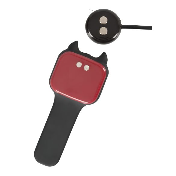 You2Toys - masažer prostate - vibrira, vrti, greje - črna