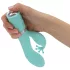 Pillow Talk Kinky - akumulatorski, 2-motorni vibrator za točko G (turkizen)