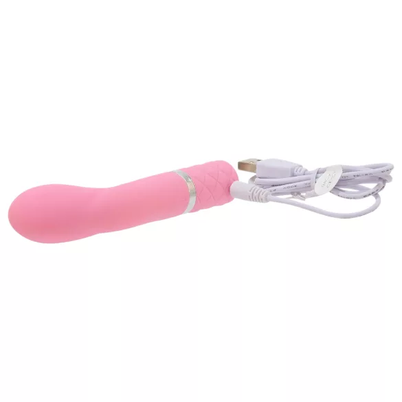 Pillow Talk Racy - akumulatorski, ozek vibrator za točko G (roza)