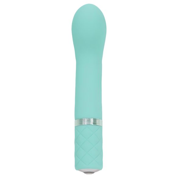 Pillow Talk Racy - vibrator za G-točko - ozek, polnilni - turkizna