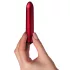 Scarlet Velvet - mini vibrator v obliki šminke - 10 načinov - rdeča