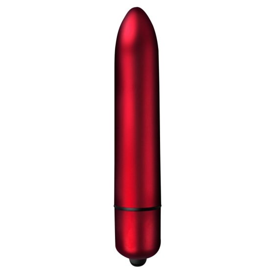 Rouge Allure - vibrator z normalno palico (10 ritmov) - rdeč