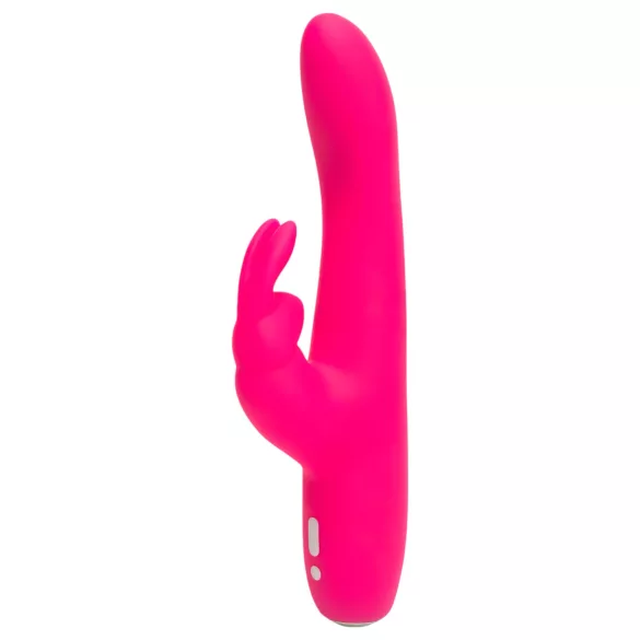 Happyrabbit Curve Slim - vibrator z ročajem za klitoris - vodoodporen - roza