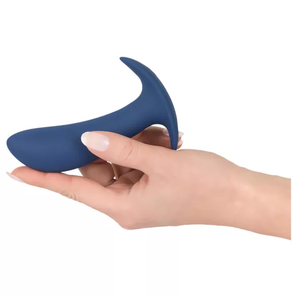 You2Toys - analni vibrator na daljinsko upravljanje - polnilni - moder