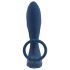 You2Toys Prostate Plug - analni vibrator s penisnim obročom (modra)