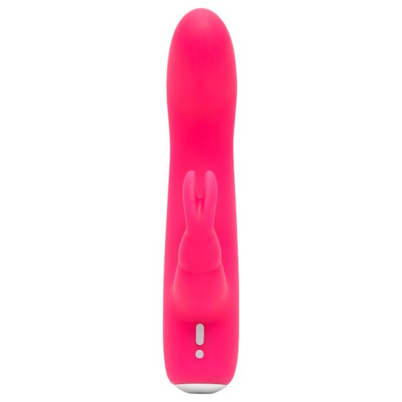 Happyrabbit - mini zajček vibrator - polnjenje USB - roza