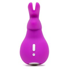   Happyrabbit Clitoral - vodoodporen, polnilni vibrator za klitoris zajček (vijolična)