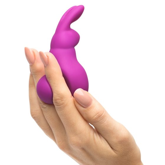 Happyrabbit Clitoral - vodoodporen, polnilni vibrator za klitoris zajček (vijolična)