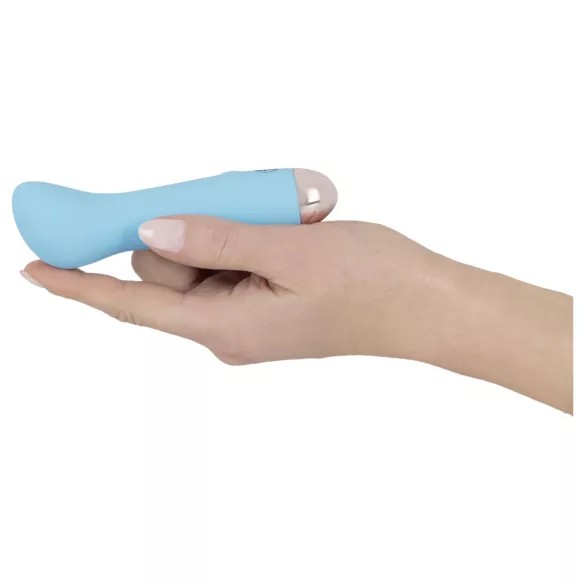 You2Toys - Cuties Mini Blue - akumulatorski, G-točkovni vibrator (turkizen)