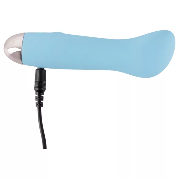 You2Toys - Cuties Mini Blue - akumulatorski, G-točkovni vibrator (turkizen)