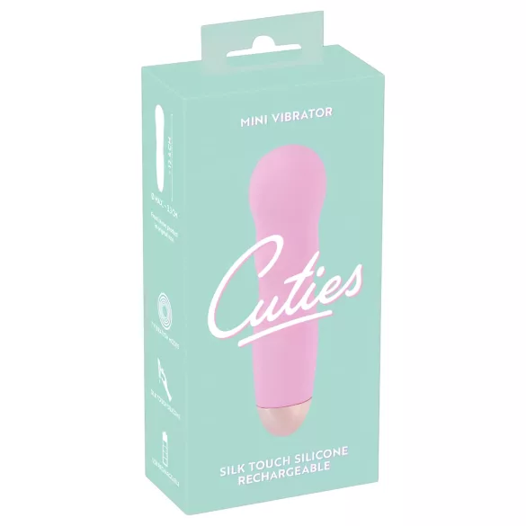 You2Toys - Cuties Mini Rose - akumulatorski, valovit vibrator (roza)
