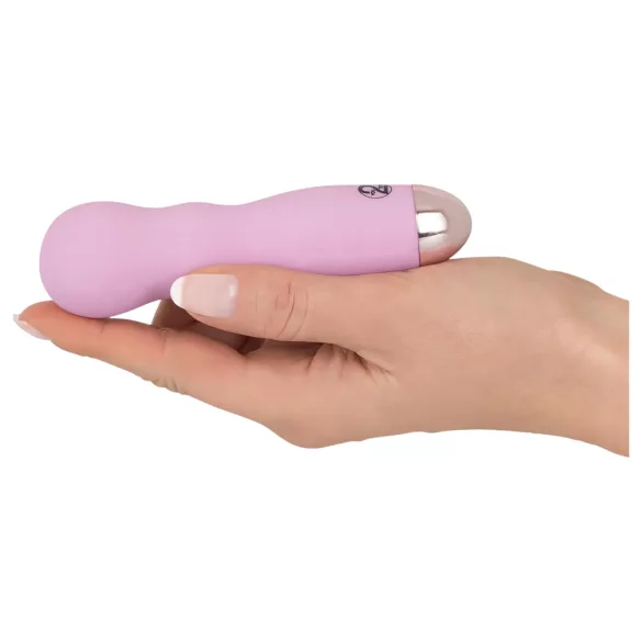 You2Toys - Cuties Mini Rose - akumulatorski, valovit vibrator (roza)