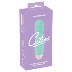 Cuties - mini masažni vibrator - akumulatorski, zelen