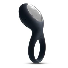   Svakom Tyler - vodoodporen vibracijski obroček za penis, ki deluje na baterije (črn)