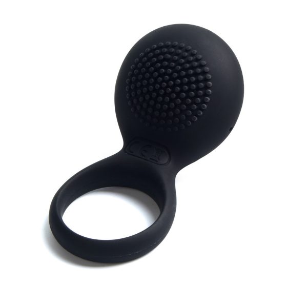 Svakom Tyler - vodoodporen vibracijski obroček za penis, ki deluje na baterije (črn)