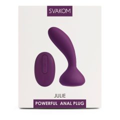   Svakom Julie - brezžični radijsko vodeni vibrator za prostato (viola)