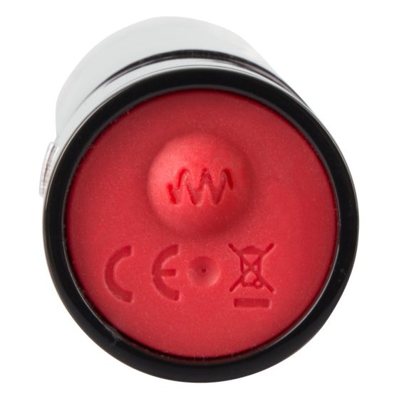 You2Toys - vibrator s šminko za polnjenje (rdeče-črno)