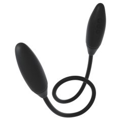   Couples Choice - Dvojni vibrator z možnostjo polnjenja (črn)