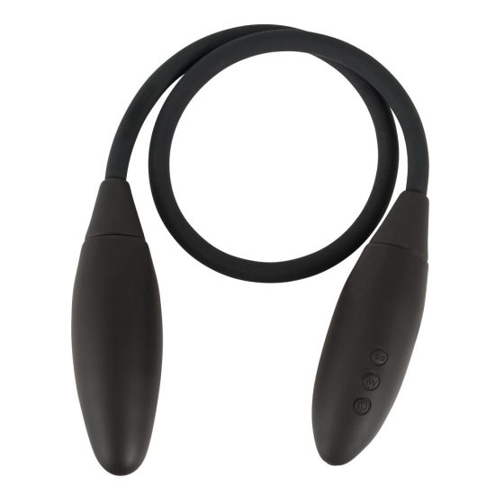 Couples Choice - Dvojni vibrator z možnostjo polnjenja (črn)