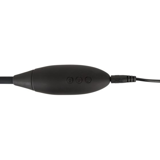 Couples Choice - Dvojni vibrator z možnostjo polnjenja (črn)