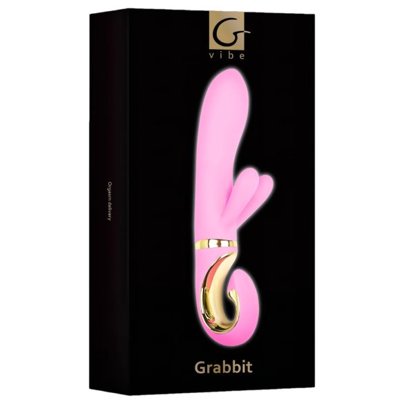 G-Vibe GRabbit - vibrirajoči stimulator G-točke - 3 motorji - polnjenje - roza