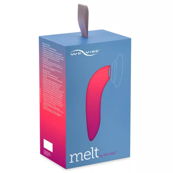 We-Vibe Melt - Aplikacijo upravljani stimulator klitorisa z zračnimi valovi (koralni)