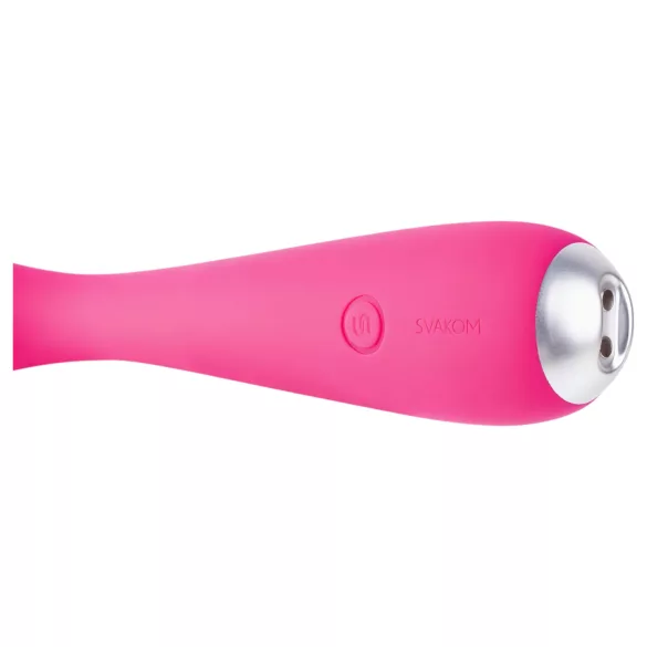 Svakom Iris - vibracijski stimulator G-točke - akumulatorski, vodoodporen, rdeč