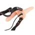 You2Toys - strap-on dvojni vibrator - naravna barva