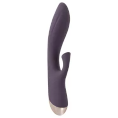   Javida - vibrator s funkcijo sesanja klitorisa - vodoodporen - vijoličen