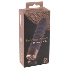   You2Toys Elegant Diamond - akumulatorski palični vibrator (vijoličen)