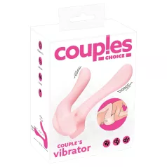 Couples Choice - dvomotorni vibrator za pare (rožnat)