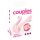 Couples Choice - 2-motorski vibrator za pare (roza)