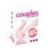 Couples Choice - 2-motorski vibrator za pare (roza)