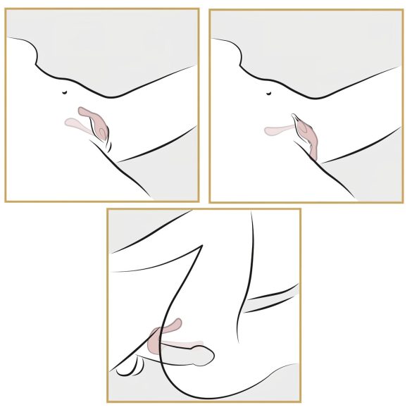 Couples Choice - 2-motorski vibrator za pare (roza)