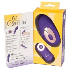   SMILE Panty - radijski klitorisni vibrator z možnostjo polnjenja (vijolična)