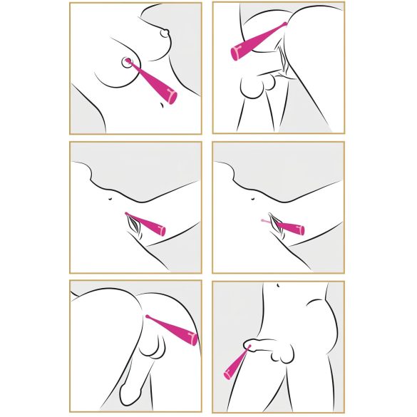 Couples Choice - vibrator za klitoris - polnilni - roza