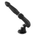 You2Toys - potisni vibrator na daljinsko upravljanje - akumulatorski črn