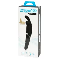 Happyrabbit - masažni vibrator paličica - polnilni - črna