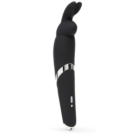 Happyrabbit Wand - masažni vibrator za polnjenje (črn)