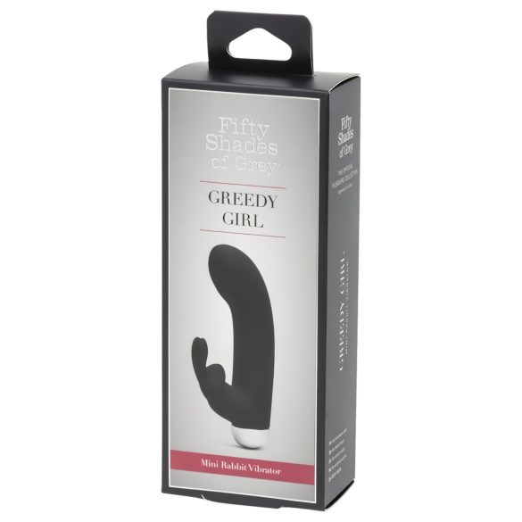 Fifty Shades of Grey - vibrator s klitoralnim nastavkom - črna