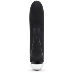   Petdeset odtenkov sive - mini pohlepno dekle - vibrator za ponovno polnjenje s konico (črn)