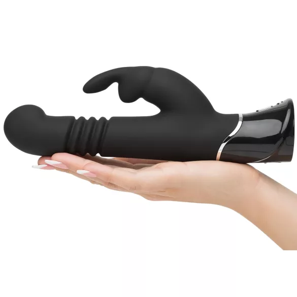 Fifty Shades of Grey - vibrator z gibljivo glavico - črna