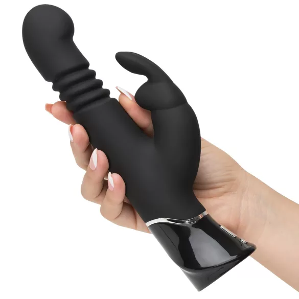 Fifty Shades of Grey - vibrator z gibljivo glavico - črna