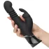 Fifty Shades of Grey - vibrator z gibljivo glavico - črna