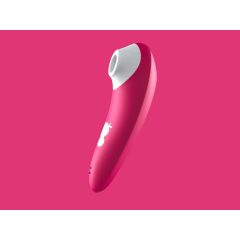   ROMP Shine - vodoodporen stimulator klitorisa z zračnim valovanjem, ki ga je mogoče ponovno napolniti (roza)