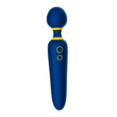   ROMP Flip Wand - vodoodporen masažni vibrator za polnjenje (modra)