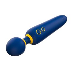   ROMP Flip Wand - vodoodporen masažni vibrator za polnjenje (modra)